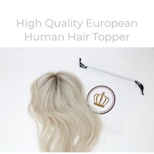 Lauren Ashtyn Blonde Human Hair Topper